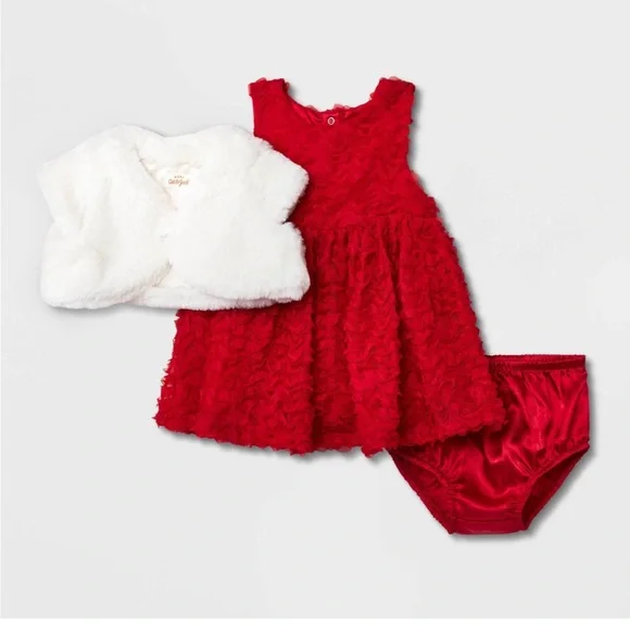 open lace back dress DST Red and White Dress